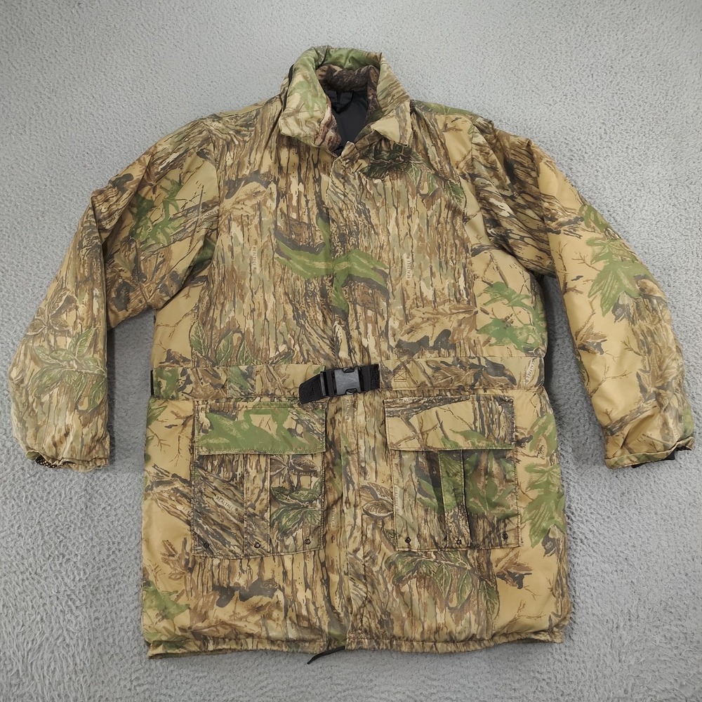 Stearns Flotation Jacket PFD Realtree Camo USCG Type III Adult Large 44-46 29-78